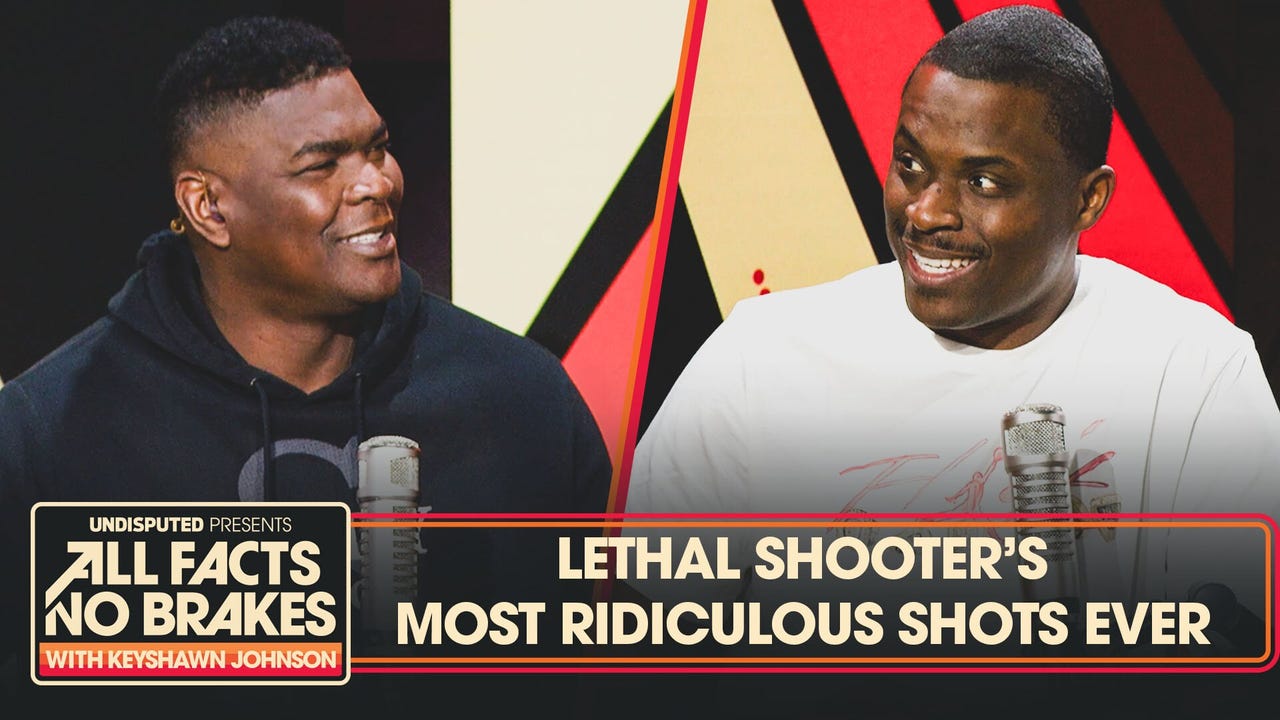 Lethal Shooter 1st to shoot underwater & beat a robot in a 3-PT contest | All Facts No Brakes