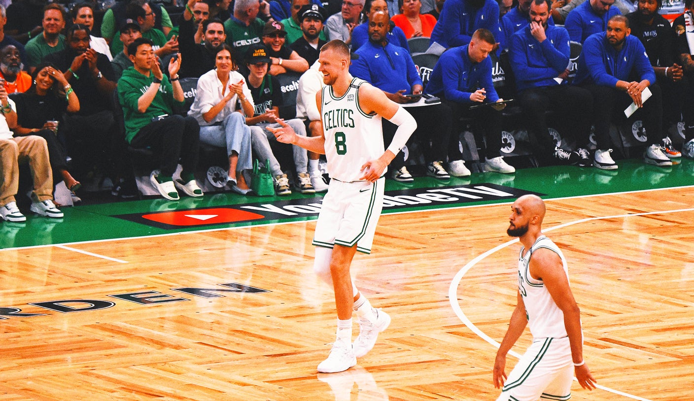 Kristaps Porzingis rewards Celtics’ faith with ‘well-rounded’ Game 1 performance