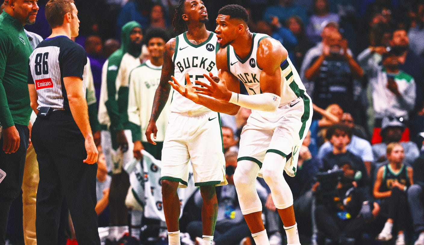 Bucks’ Doc Rivers upset over foul call on Giannis Antetokounmpo in loss to Hornets