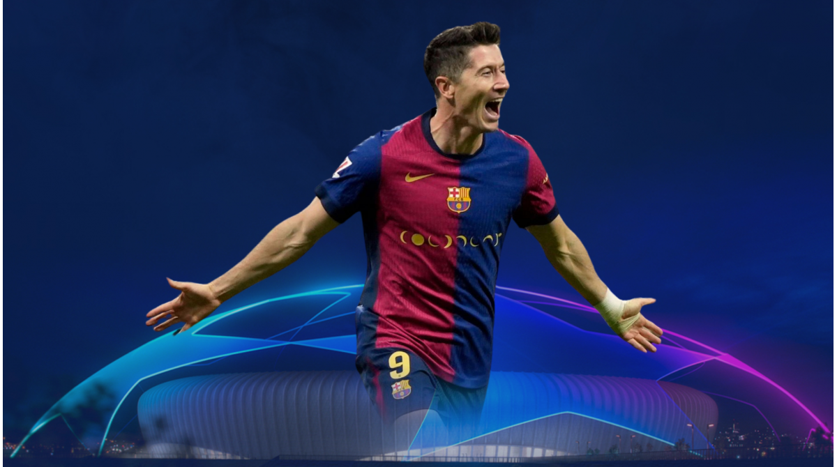 Lewandowski becomes third player to score 100 Champions League goals – could he catch Messi?