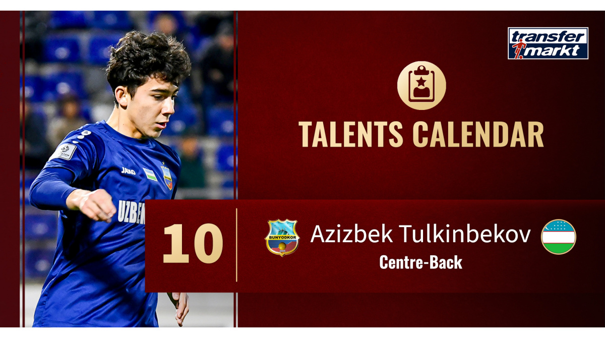 Azizbek Tulkinbekov: Uzbekistan’s record player plays like Aké, Martínez & Alaba