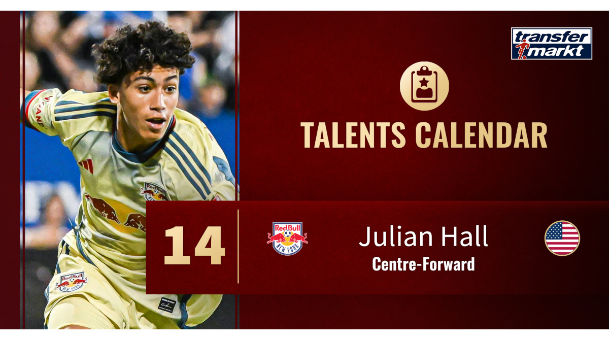Julian Hall: New York Red Bulls wonderkid aspires to be the next Robert Lewandowski