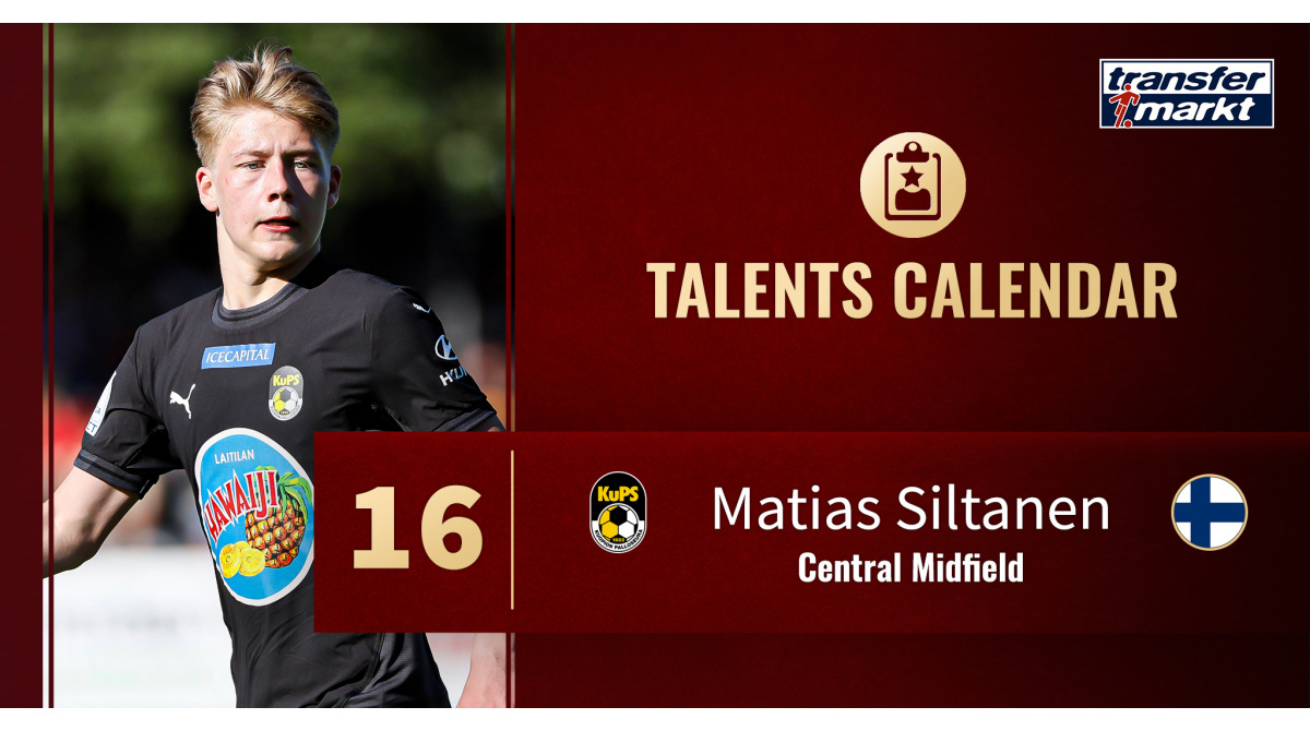 Matias Siltanen: Meet the most valuable player of Veikkausliiga scouted by Man City