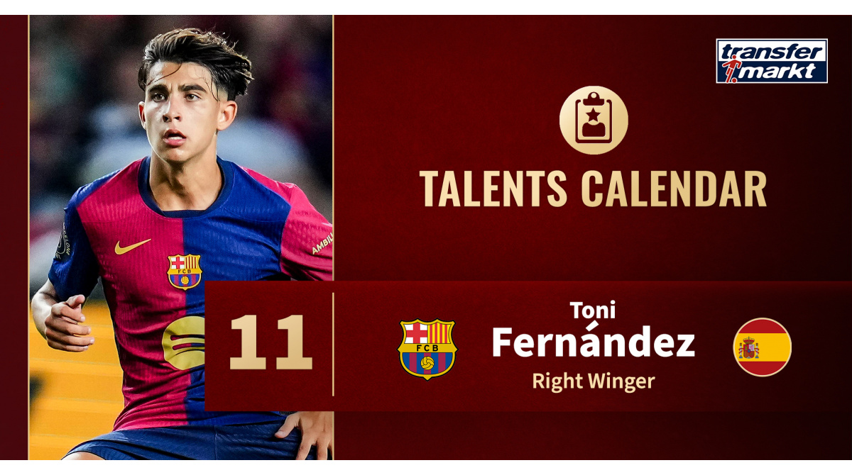 Toni Fernández: Pushed by cousin Guille the latest Barca talent is ready to shine