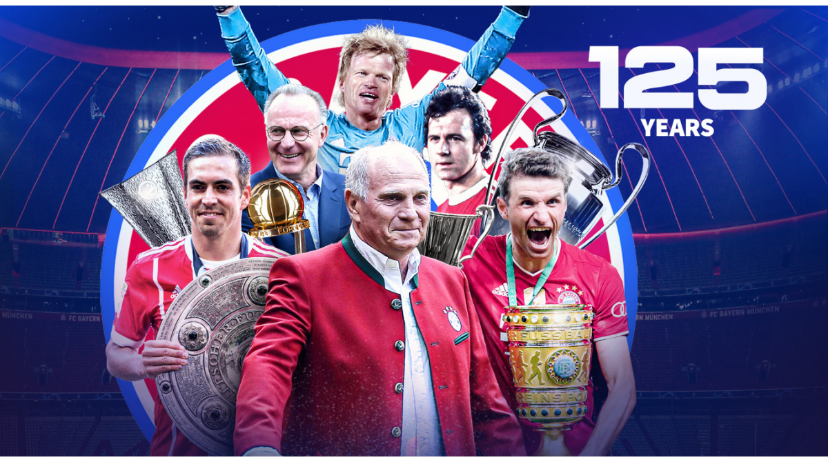 From Munich minnows to European giants – Bayern Munich celebrate 125th anniversary