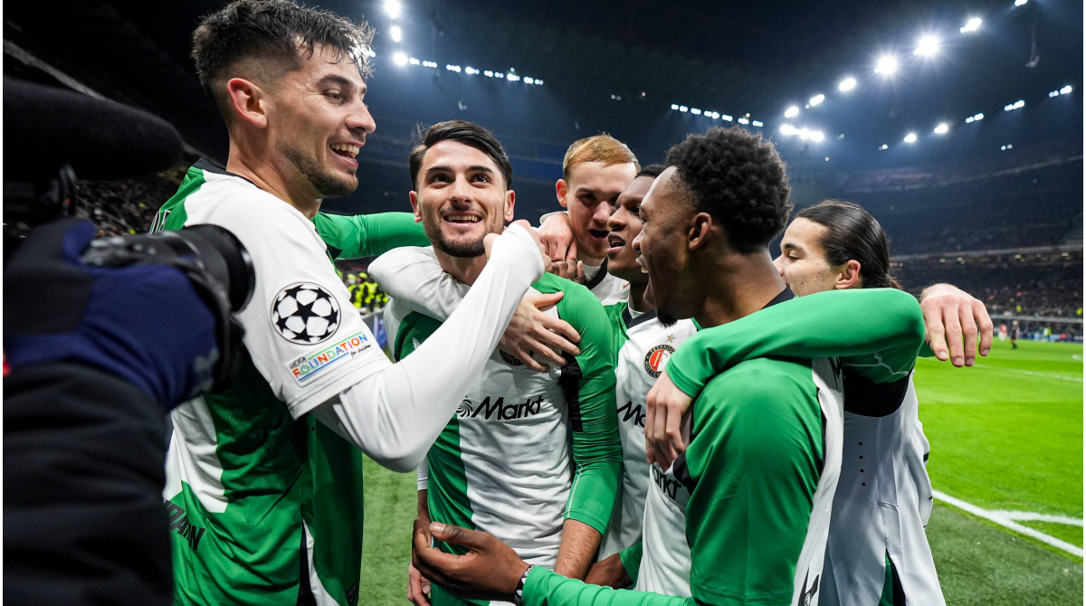 AC Milan crash out Champions League despite Gimenez making history