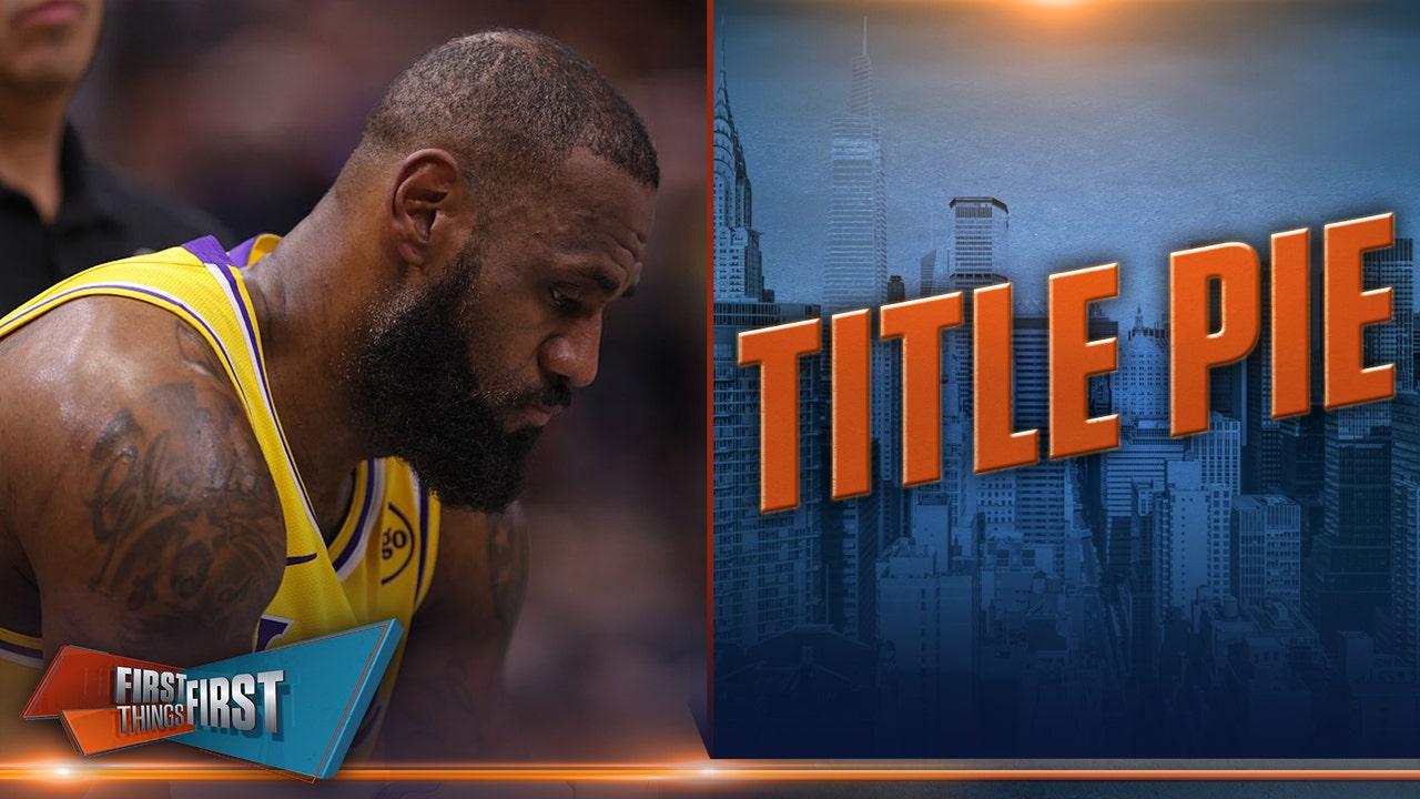 Lakers get much smaller piece of Nick’s NBA Title Pie for ‘losing to bad teams’ | First Things First