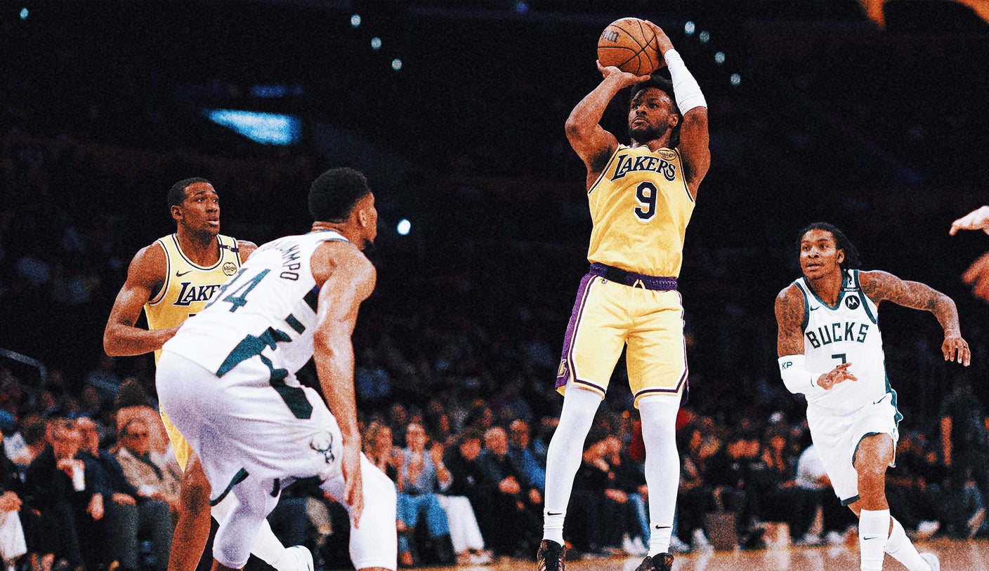 Bronny James shows he could eventually ‘really make an impact’ for Lakers