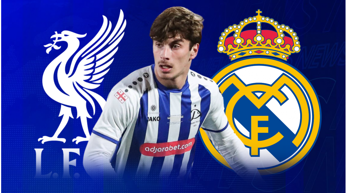 Who is Saba Kharebashvili? Liverpool and Real Madrid eye wonderkid