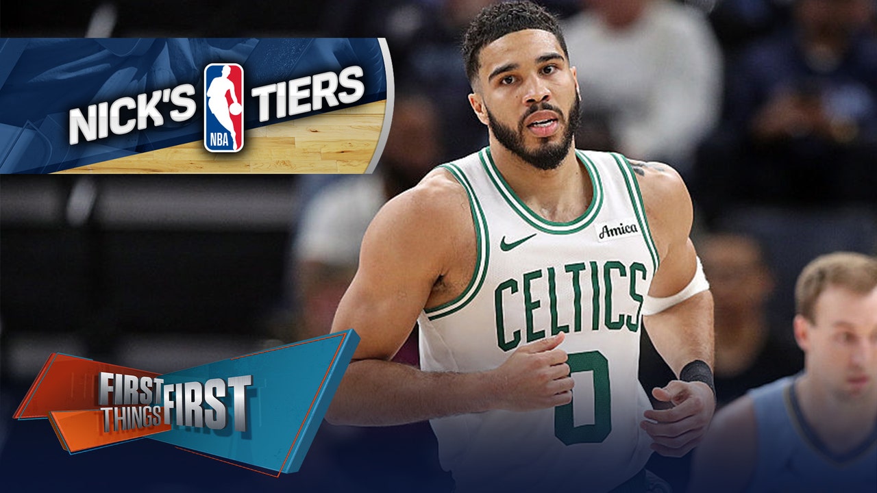 It is Tatum's Time in Nick and The Committee's NBA Tiers this week | First Things First