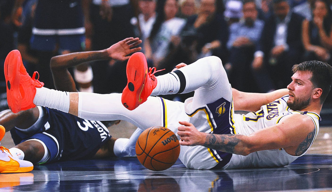 Referees missed foul on Luka Doncic late in Lakers’ Game 4 loss, NBA confirms