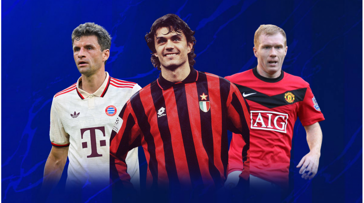 Paolo Maldini, Thomas Müller, Paul Scholes & Co. – The one-club men with the most games for top-5 league clubs