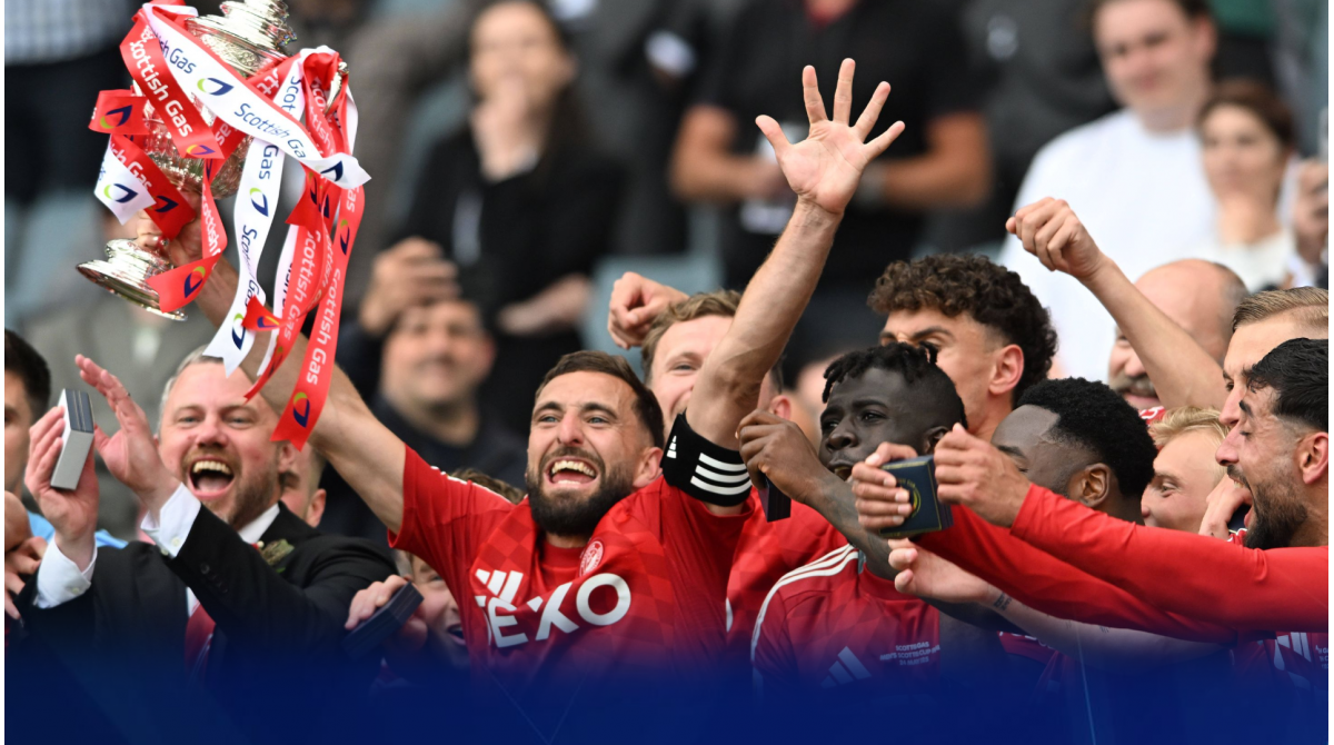 Aberdeen end Celtic’s treble dream to end 35-year Scottish Cup drought
