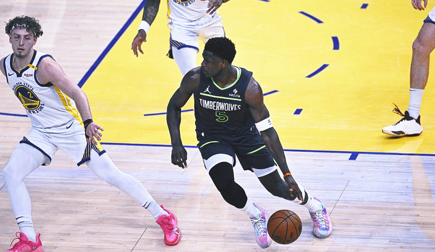 Anthony Edwards’ 28 second-half points lead Timberwolves past Warriors