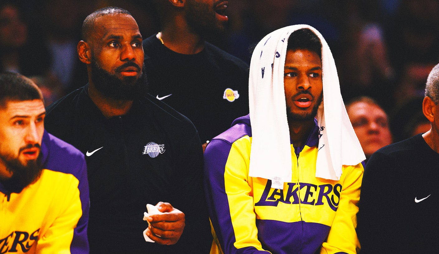 For Bronny James, playing with LeBron was ‘a blessing’ — and he wants to run it back