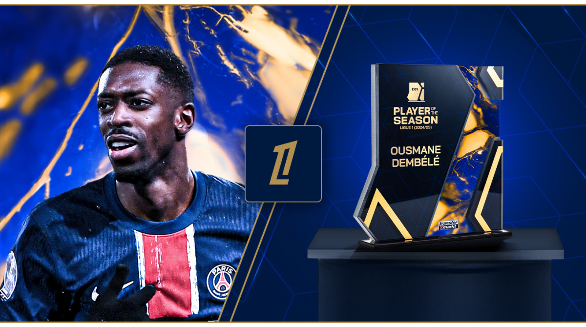 Over 62% of the vote – PSG’s Ousmane Dembélé storms to TM’s Ligue 1 player of the season