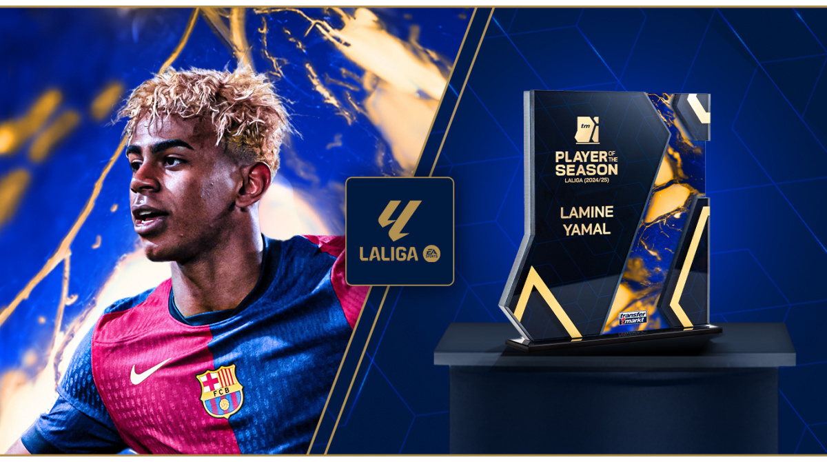 Teenage sensation Lamine Yamal wins Transfermarkt’s LaLiga player of the season