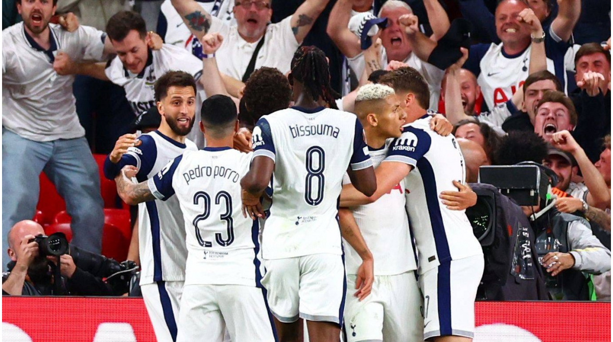 Tottenham win 1st trophy in 17 years as they beat Man United in Europa League final