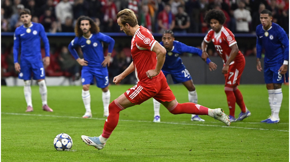 Harry Kane has scored most Champions League goals from all players since he joined Bayern Munich