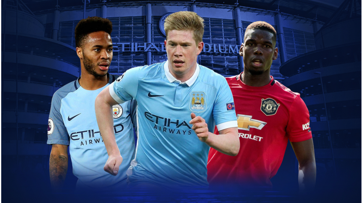 Paul Pogba, Raheem Sterling & Co. – All-time most valuable combined Manchester derby XI