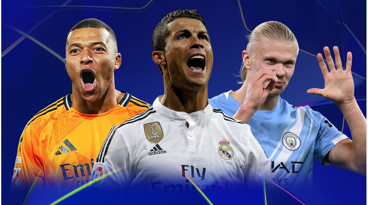 Can Mbappé or Haaland break Ronaldo’s Champions League scoring record?