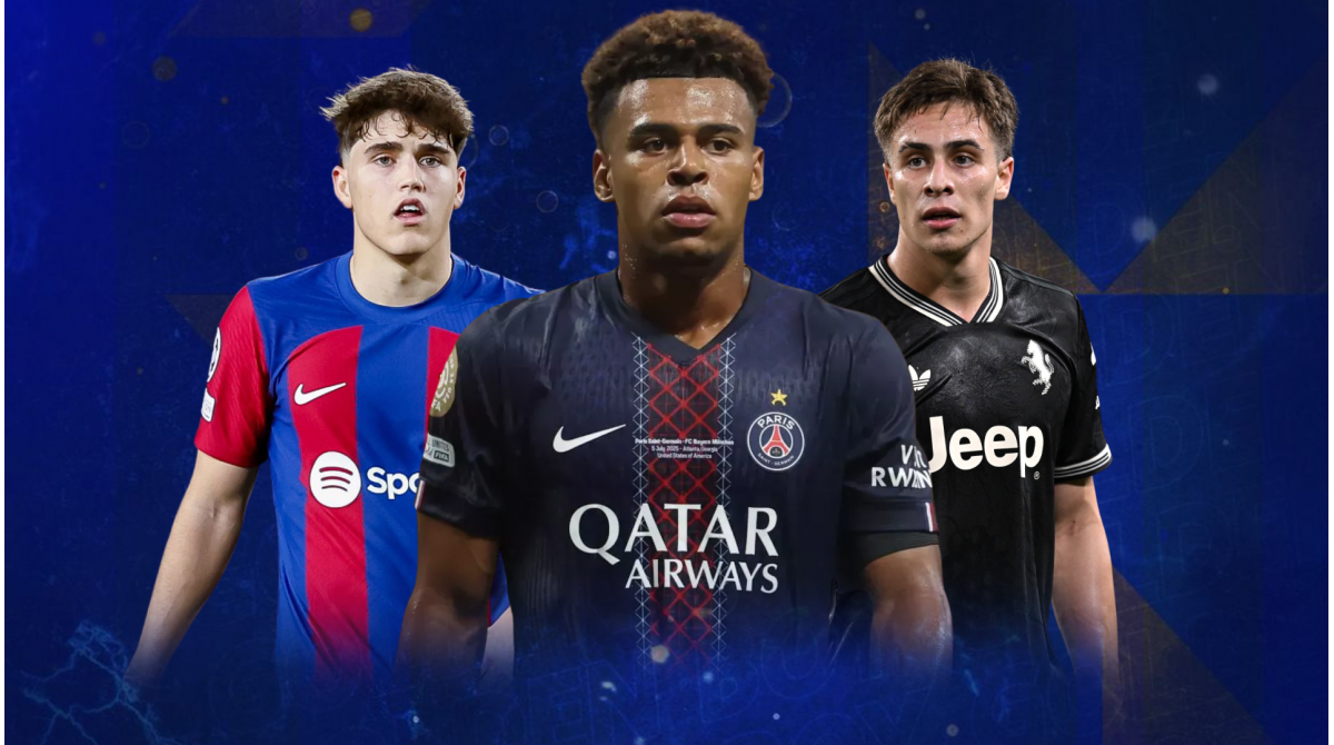 Five “wild card” picks included – 20-man shortlist for the 2025 Golden Boy award revealed