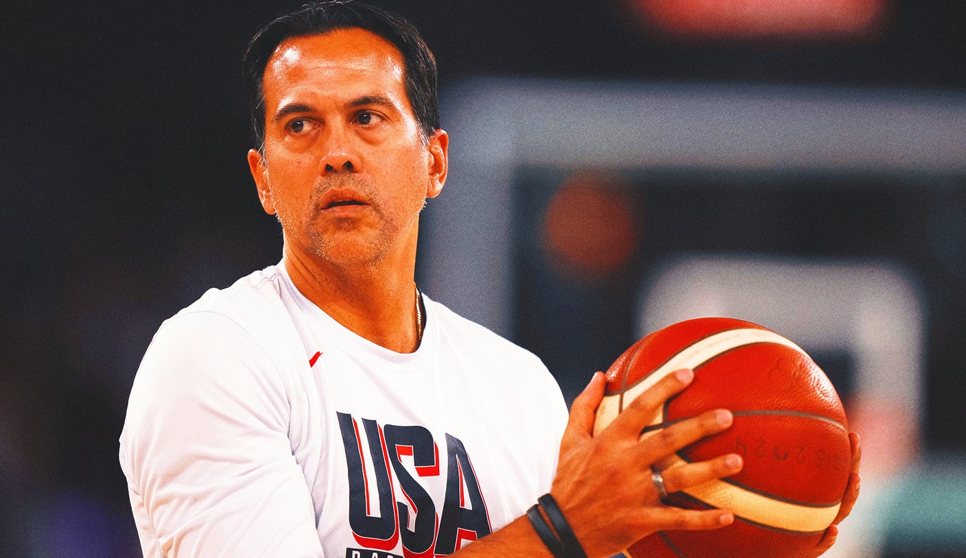 Miami Heat’s Erik Spoelstra Top Pick to Coach USA Basketball at 2028 Olympics