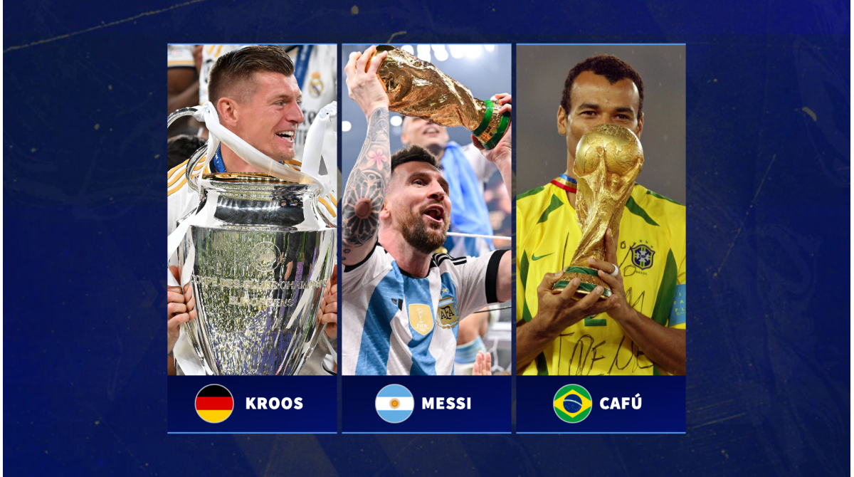 Lionel Messi, Toni Kroos & Co. – Every player to win the World Cup & the Champions League this century