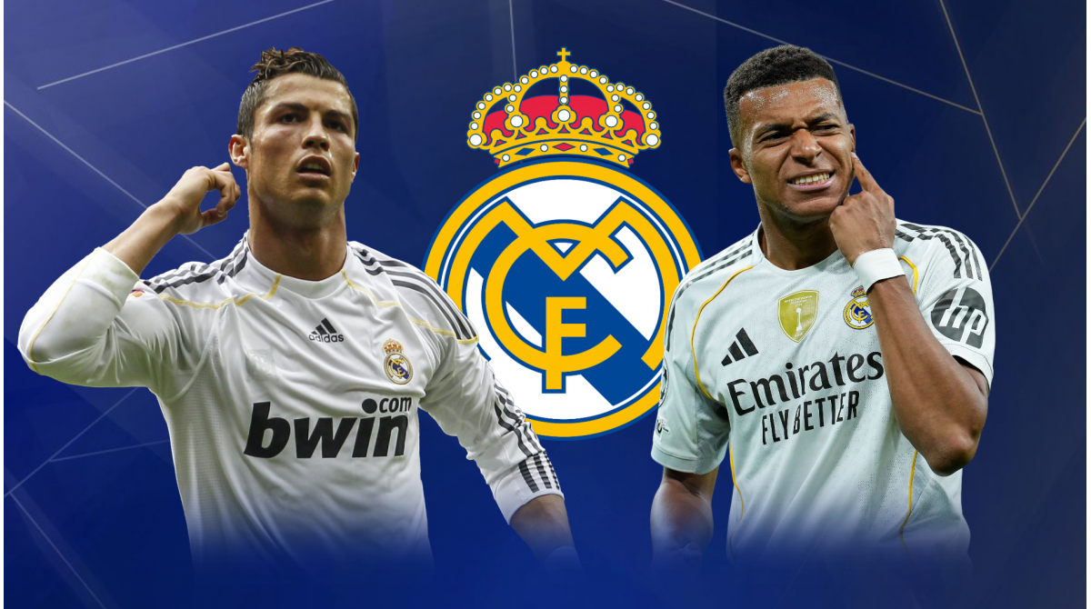 Kylian Mbappé matches Cristiano Ronaldo’s Real Madrid scoring record