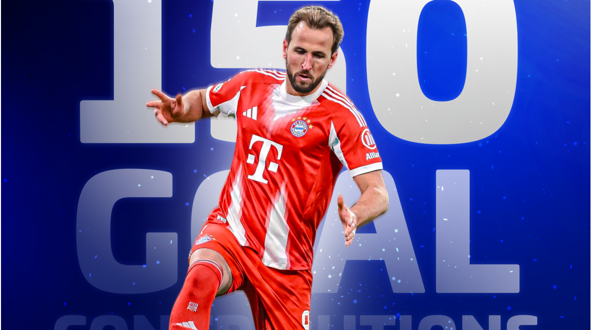 150 goal contributions for Bayern – Harry Kane becomes third fastest player to reach milestone