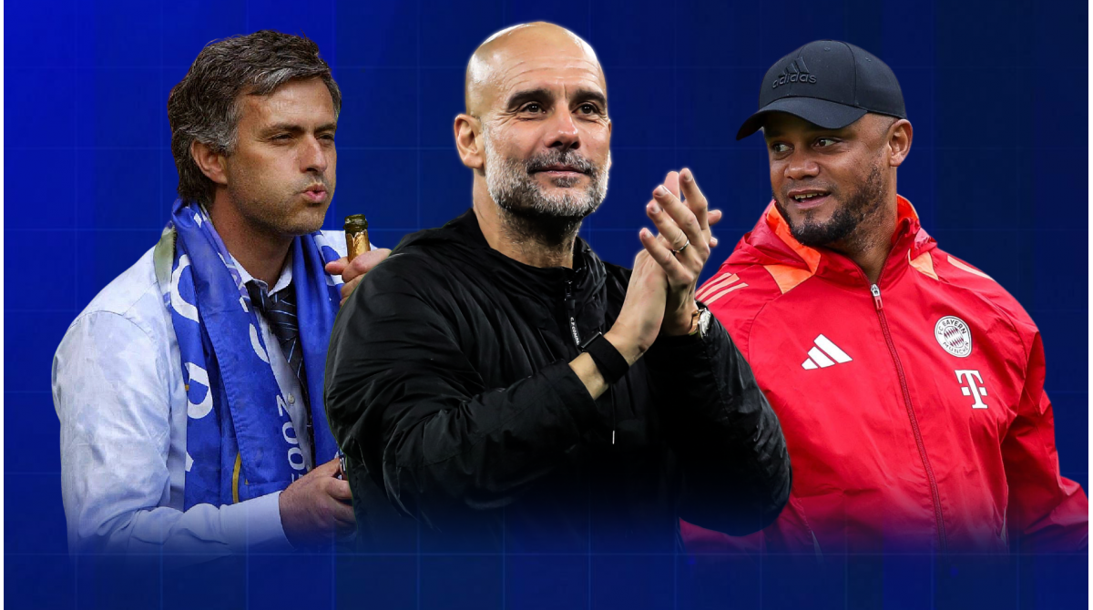 Guardiola, Mourinho & Kompany: Managers’ best league points totals after first 50 games