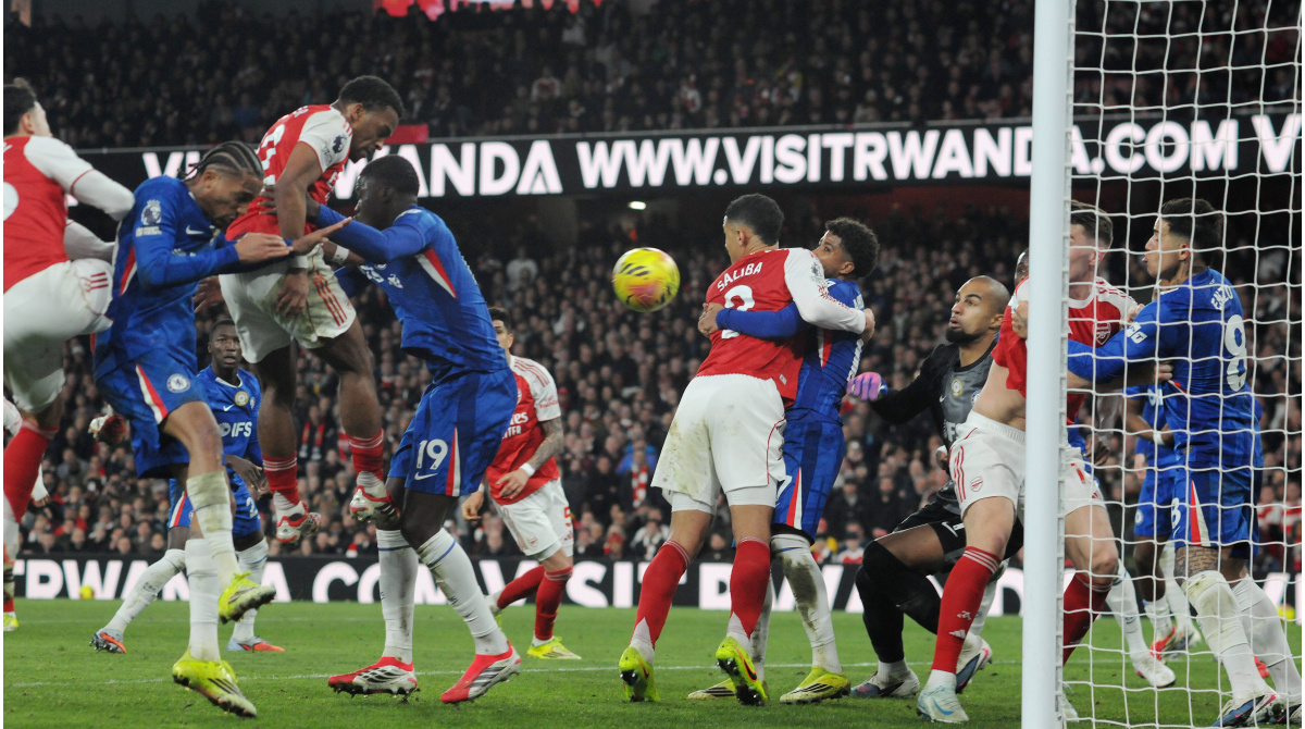 Arsenal bask in set-piece glory as Rosenior rues Chelsea poor discipline in London derby