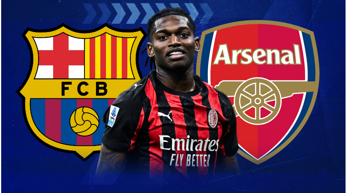 Four transfer options for Rafael Leão including Arsenal as AC Milan to sell