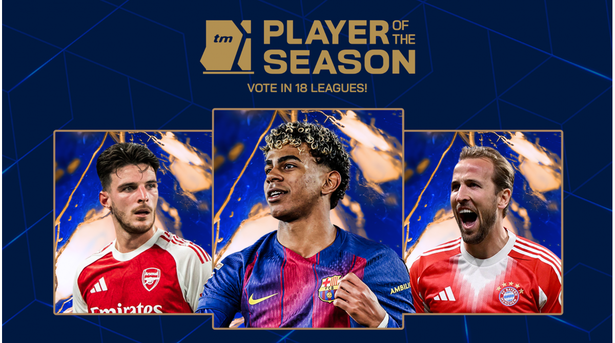 Vote for your 2025/26 Transfermarkt player of the season across 18 different leagues!