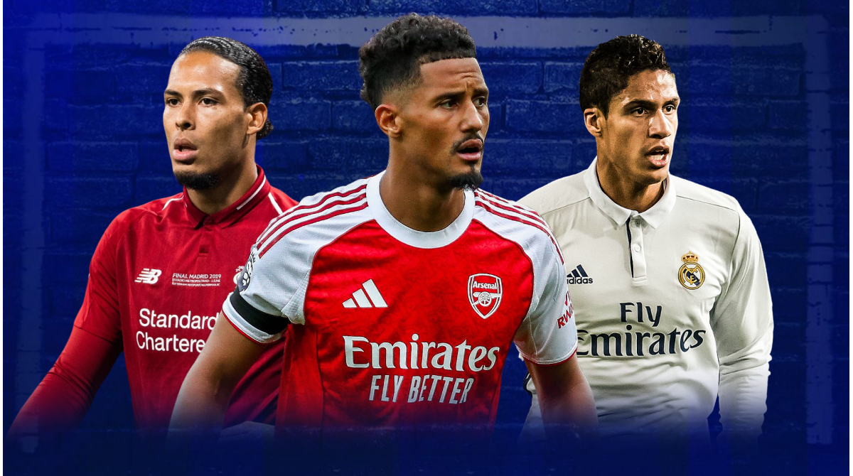 William Saliba equals all-time record – the most valuable centre-backs in Transfermarkt history